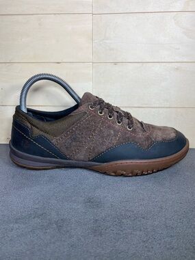 Merrell Albany Women's Size 7 Hiking Shoes Brown Suede Sneakers J42530